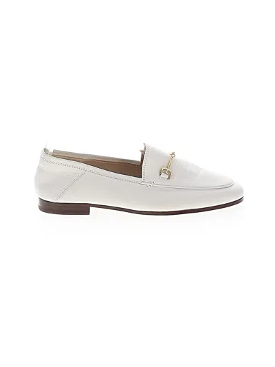 Pre-owned Sam Edelman Flats In White