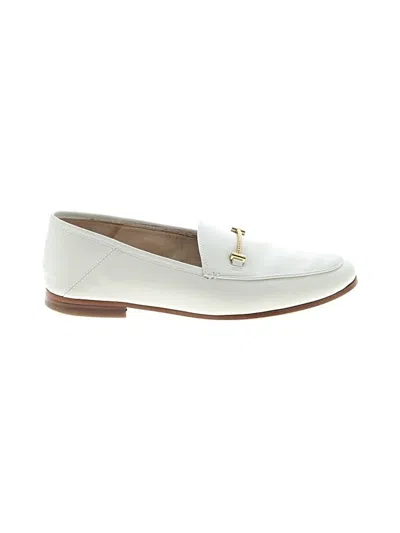 Pre-owned Sam Edelman Flats In White