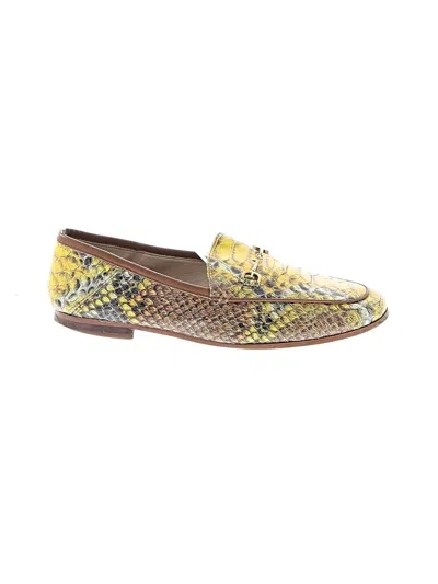 Pre-owned Sam Edelman Flats In Yellow