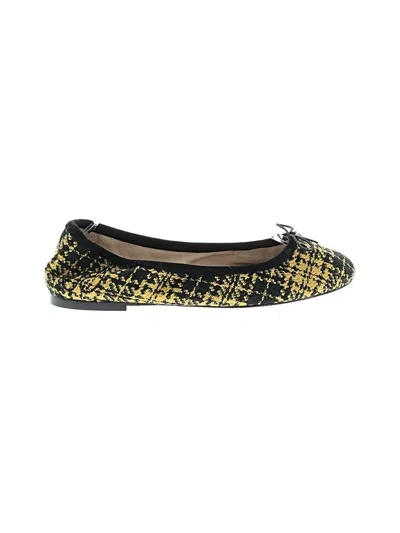 Pre-owned Sam Edelman Flats In Yellow