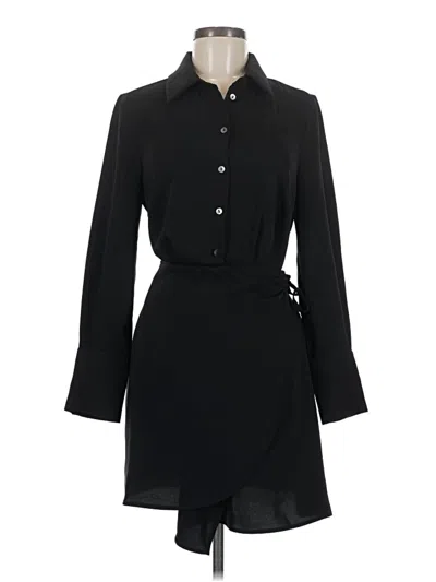 Pre-owned Sam Edelman Fleece Jacket In Black