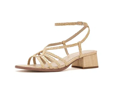 Sam Edelman Fletcher Women's Sandals Bleached Beechwood: 10 M In Gold
