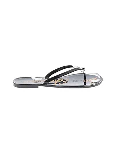 Pre-owned Sam Edelman Flip Flops In Gray