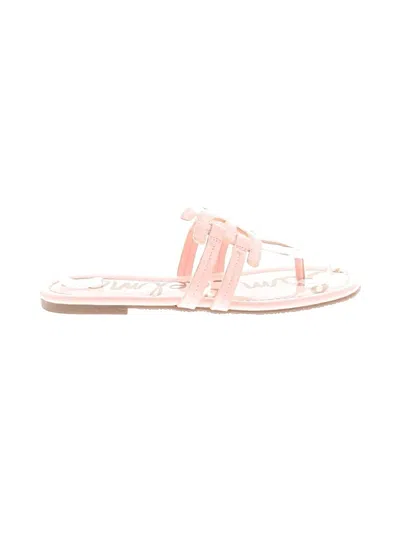 Pre-owned Sam Edelman Flip Flops In Pink