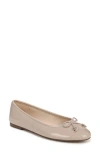 Sam Edelman Flora Ballet Flat In Chai Latte Patent