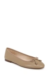 Sam Edelman Felicia Luxe Ballet Flat Soft Beige In Soft Beige