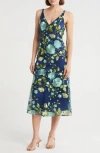 Sam Edelman Floral Embroidered A-line Dress