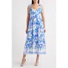Sam Edelman Floral Toile Corset Sundress