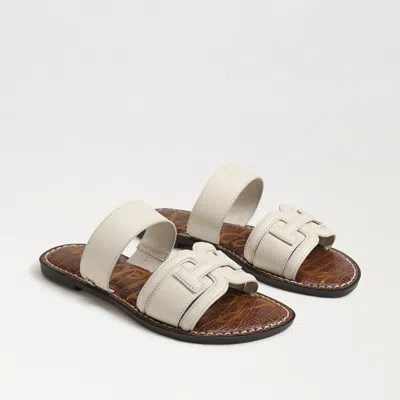 Sam Edelman Gabi Slide Sandal Modern Ivory Leather In White