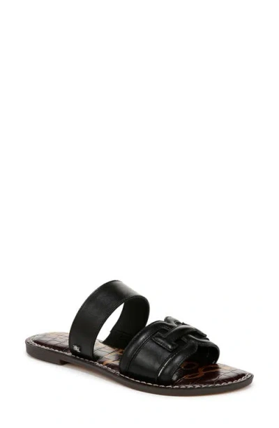 Sam Edelman Gabi Two-strap Sandal In Black