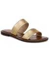Sam Edelman Gala Slide In Gold
