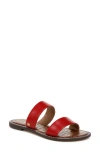 Sam Edelman Gala Slide Sandal In Red