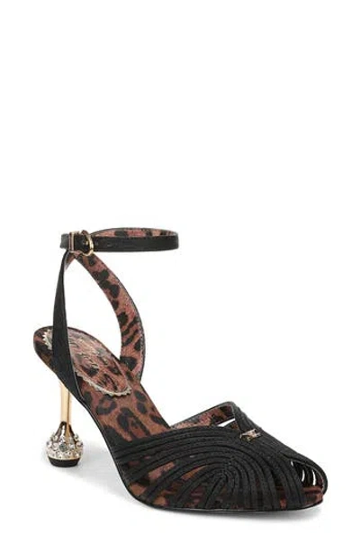 Sam Edelman Giana Ankle Strap Pump In Black