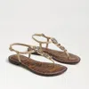 Sam Edelman Gigi Ray Ankle Strap Sandal In Beige