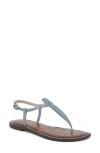 Sam Edelman Gigi Thong Sandal Blue Breeze Brahma In Blue Breeze New