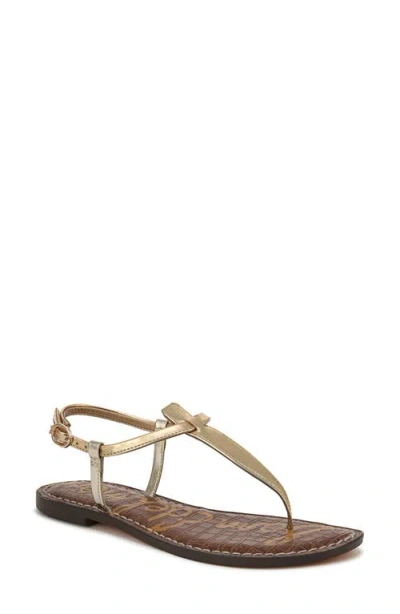 Sam Edelman Gigi Sandal In Gold Multi Metallic