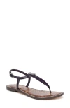Sam Edelman Gigi T-strap Sandal In Brown