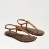 Sam Edelman Gigi Thong Sandal Frontier Brown Suede