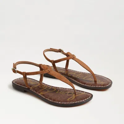 Sam Edelman Gigi Thong Sandal Frontier Brown Suede