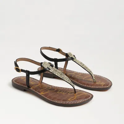 Sam Edelman Gigi Thong Sandal Wheat Multi Python