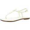 Sam Edelman Gigi Womens Textured Thong T-strap Sandals In Multi