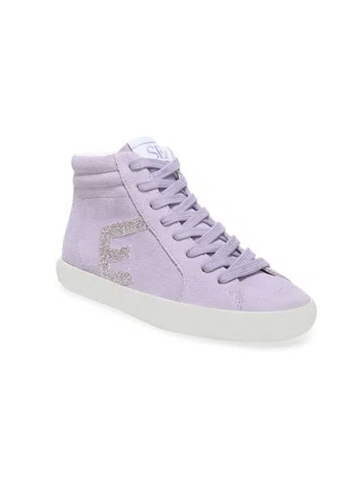 Sam Edelman Kids' Girl's Avon High Top Sneakers In Lilac
