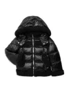 Sam Edelman Babies' Girl's Faux Shearling Puffer Jacket In Black