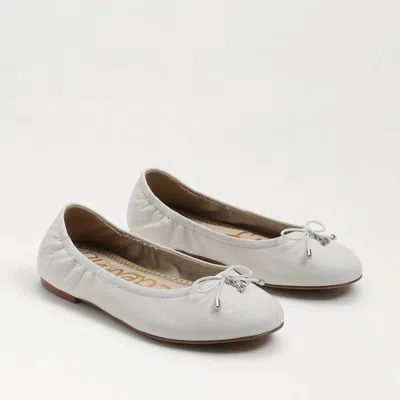 Sam Edelman Kids' Girl's Felicia Flat In White