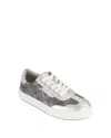 Sam Edelman Little And Big Girls Essie Tere Lace Up Court Sneaker In Grey