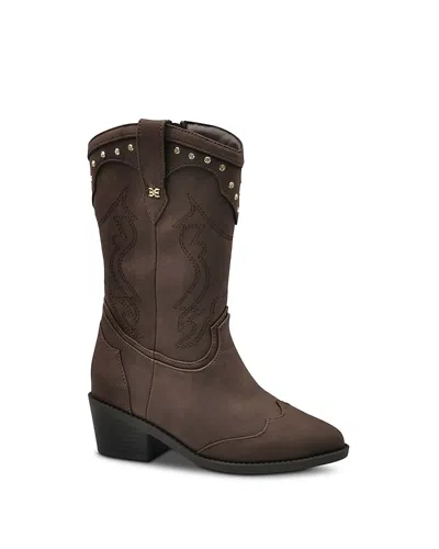 Sam Edelman Girls' Westerly Rise Studded Western Boots - Toddler, Little Kid, Big Kid In Multi