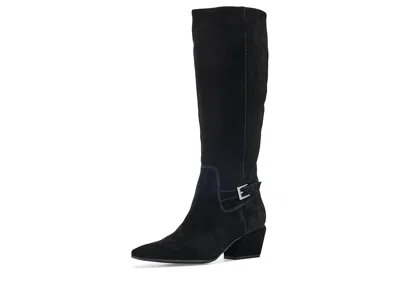 Sam Edelman Haisley Women's Boots Black 1: 10 M, Suede In Animal Print
