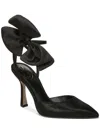 Sam Edelman Women's Halie Ankle Strap Bow High Heel Pumps In Black