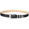Sam Edelman Hammered Leather Belt
