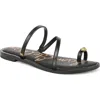 Sam Edelman Harlyn Toe Ring Sandals Black In Black