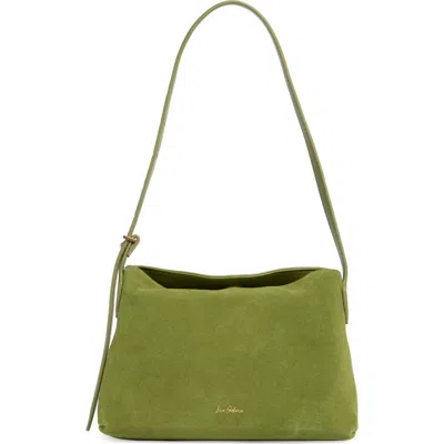Sam Edelman Harlyn Suede Shoulder Bag In Green