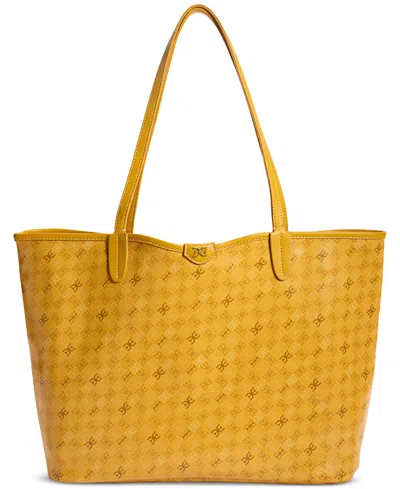 Sam Edelman Harper Large Monogram Black Shopper