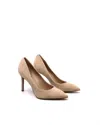 Sam Edelman Hazel Pointed Toe Heel Cappuccino Suede 6.5