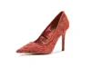 Sam Edelman Hazel Mesh Pointed Toe Pump In Red