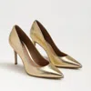 Sam Edelman Hazel Pointed Toe Pump In Gold
