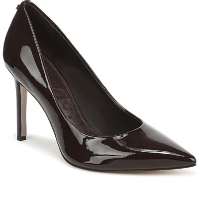 Sam Edelman Hazel Pointed Toe Pump In Brown