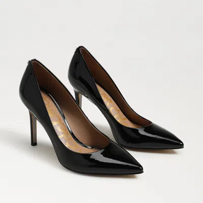Sam Edelman Hazel Pointed Toe Pump Black Patent