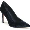 Sam Edelman Hazel Pointed Toe Pump In Blue