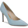 Sam Edelman Hazel Pointed Toe Pump In Blue