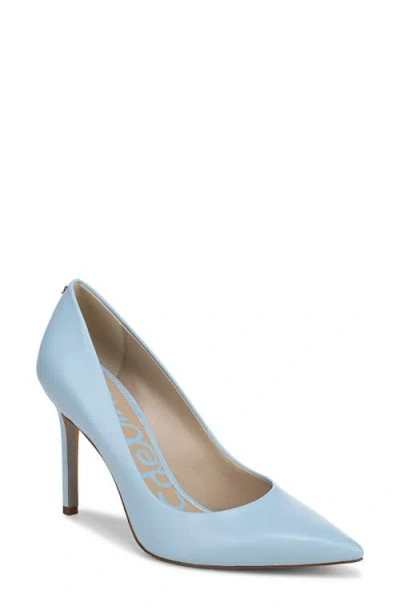 Sam Edelman Hazel Pointed Toe Pump In Blue