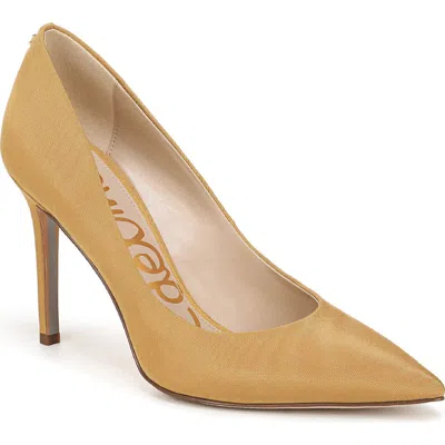 Sam Edelman Hazel Pointed Toe Pump In Brown