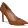 Sam Edelman Hazel Pointed Toe Pump In Brown