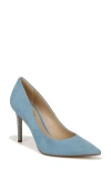 Sam Edelman Hazel Pointed Toe Pump Canary Blue In Canary Blue