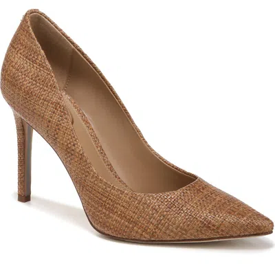Sam Edelman Hazel Pointed Toe Pump In Cuoio