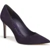 Sam Edelman Hazel Pointed Toe Pump In Deep Violet