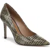 Sam Edelman Hazel Pointed Toe Pump In Gray